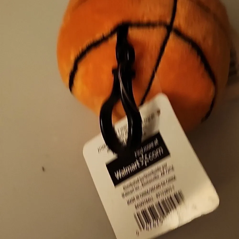 Fun Plush Sports Ball Backpack Clips